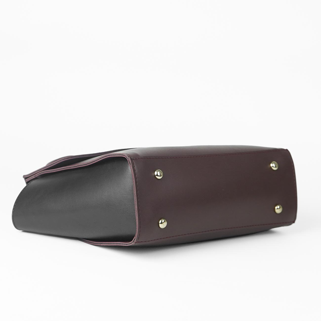 Greek set of 2 Bag maroon & black